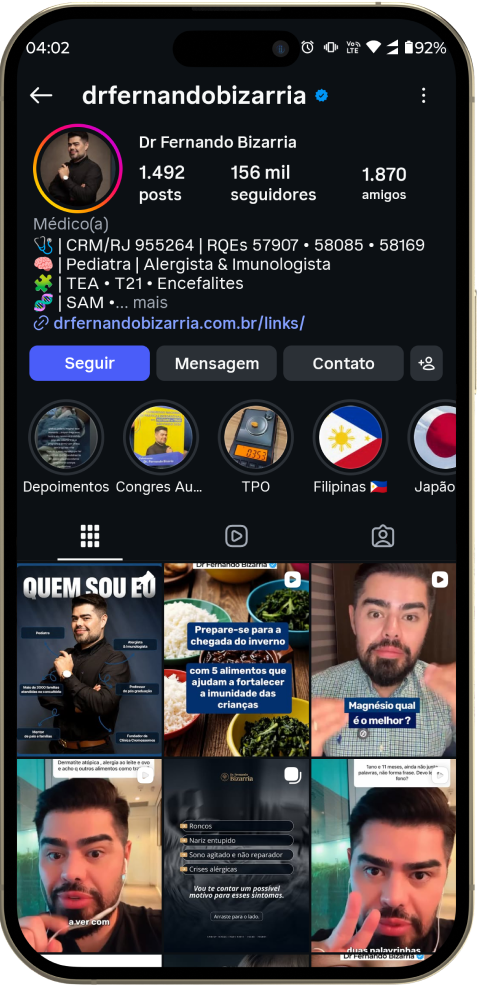 Perfil Dr. Fernando