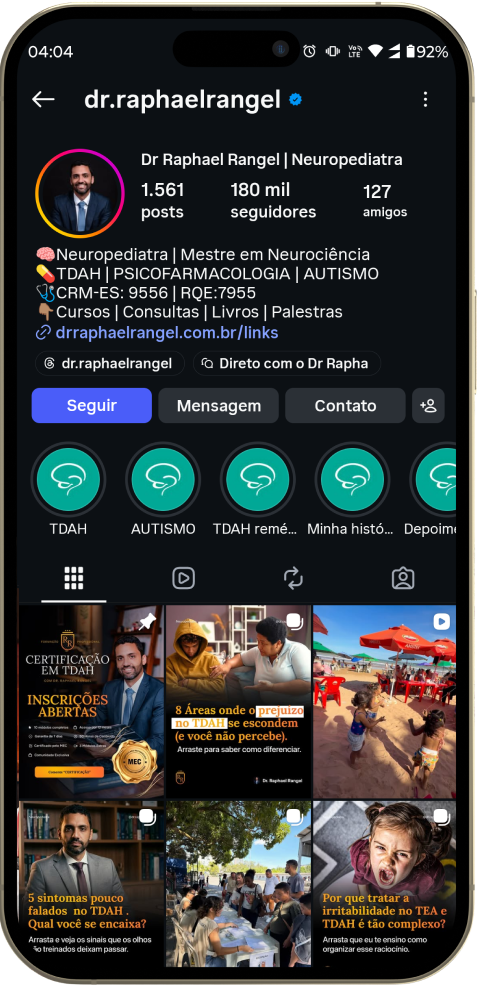 Perfil Dr. Raphael